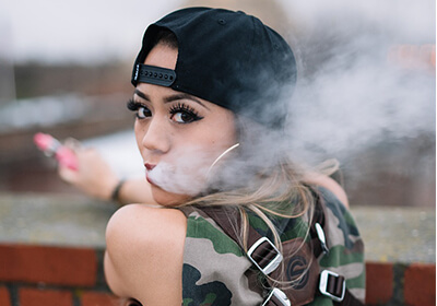 2 percent of U.S. teens say they recently vaped